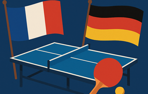 Nos jeunes pongistes défient l’Allemagne !