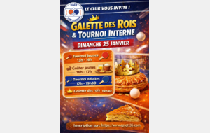 Meilleurs vœux 2025 et galette des rois!